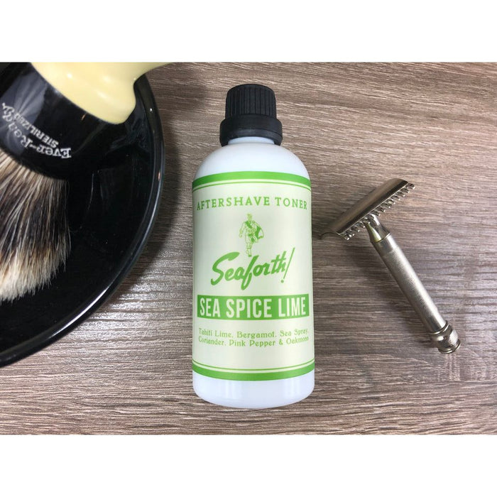 Spearhead Shaving Co. Seaforth Sea Spice Lime Aftershave Splash 100ml