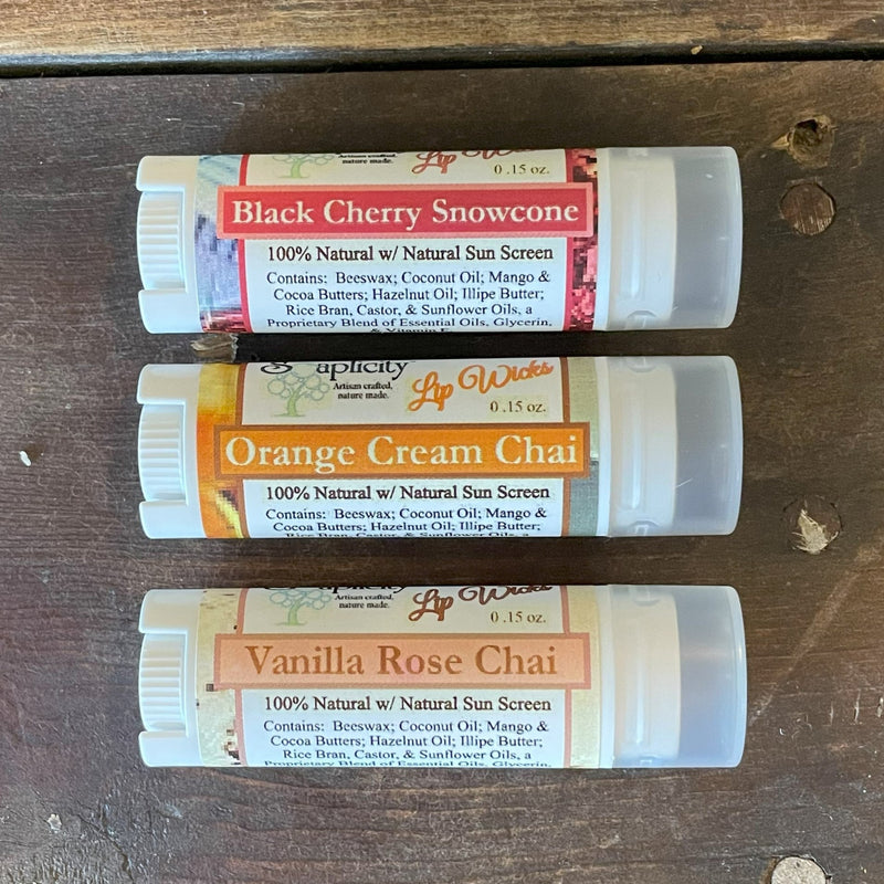 Soaplicity Lip Balm Limited Editions Lip Balms