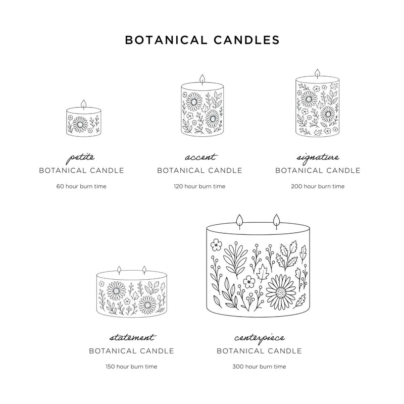 Accent Botanical Candle - Spicy Apple