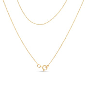 Bids.com 10K Yellow Gold Plated .925 Sterling Silver 1/10 Cttw Miracle Set Round Diamond Square Box Shape 18" Pendant Necklace (K-L Color, I2-I3 Clarity) Necklaces