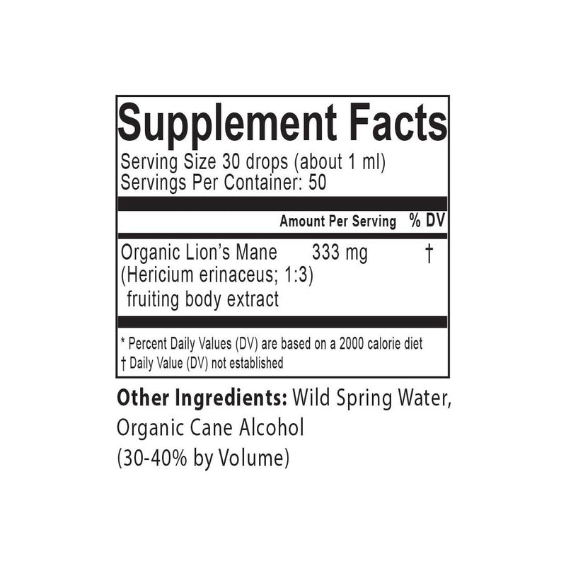 Forager's Kingdom Lion's Mane Extract Mushroom Extract
