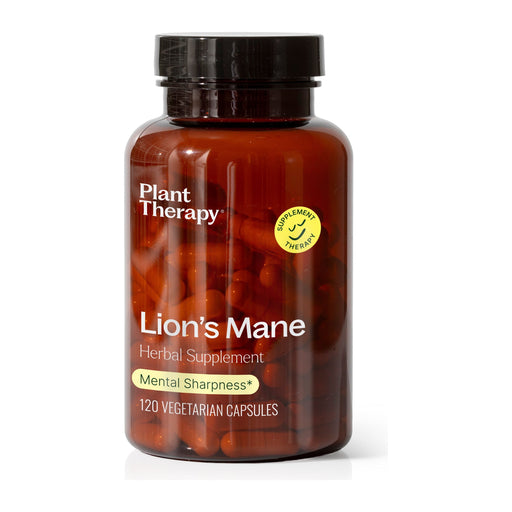 Plant Therapy Lion's Mane Herbal Supplement - 120 Capsules Supplement