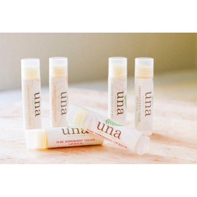 Una Biologicals® Chocolicious & Mint Organic Lip Balm | Face Care | Una Biologicals Skin Care Lip Balm