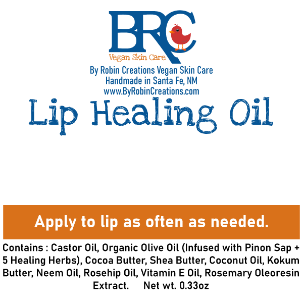 By Robin Creations The BEST Lip Repair Healing Oil Lip Balms