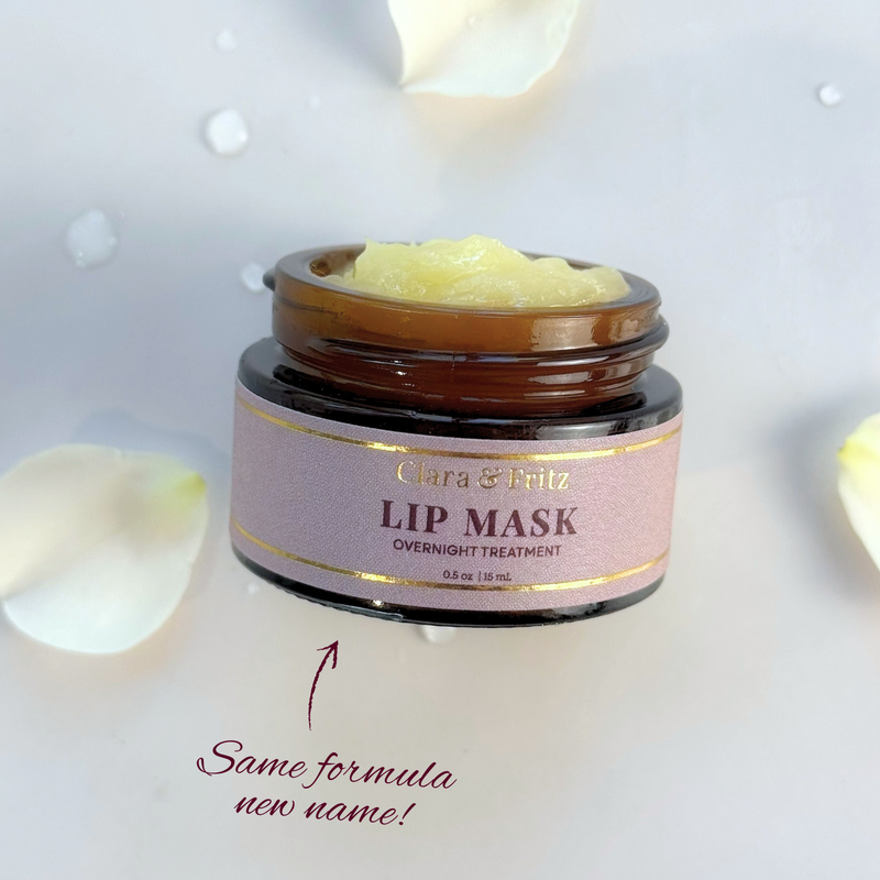 Clara & Fritz Tallow Shop Lip Mask Overnight Treatment Lip Balms