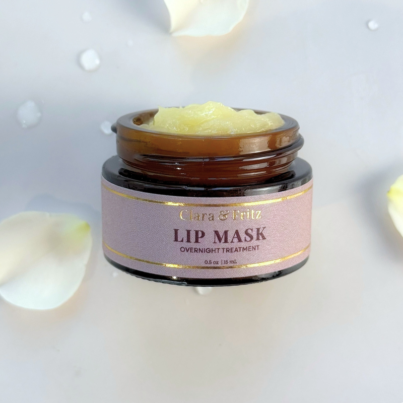 Clara & Fritz Tallow Shop Lip Mask Overnight Treatment Lip Balms