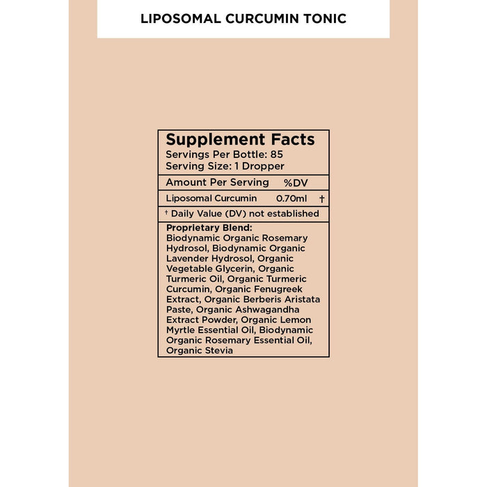 Zuma Nutrition - Liposomal Curcumin Tonic