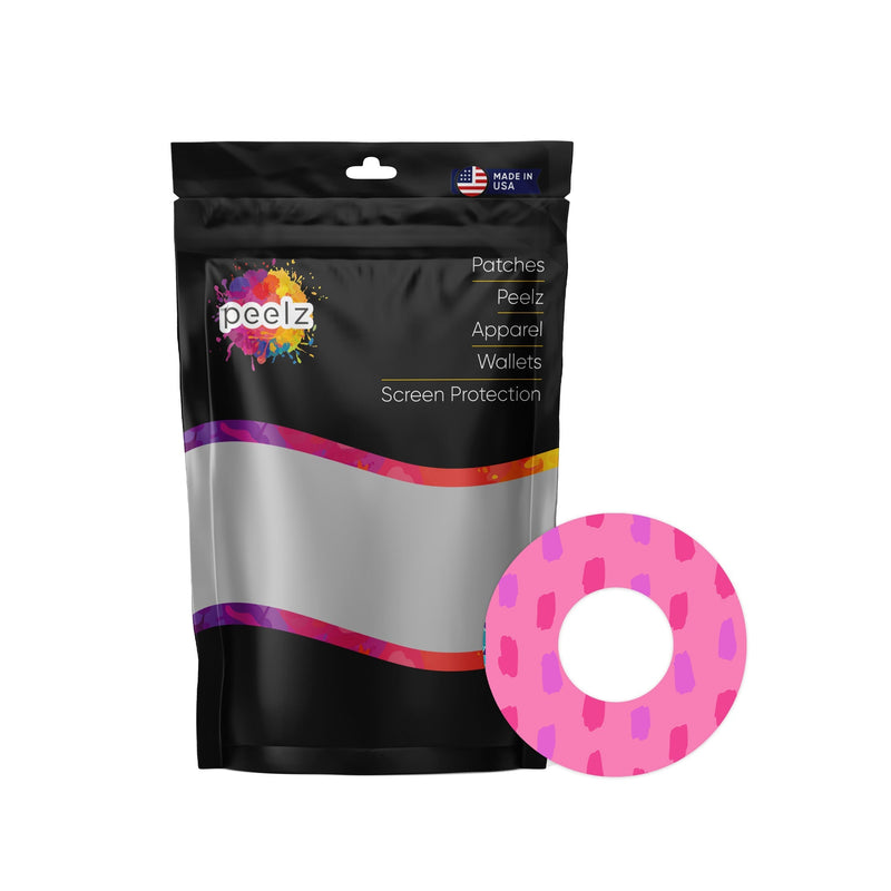 Peelz Lipstick Smudge Patch  Tape Designed for the FreeStyle Libre 2 Patch Medical Tape
