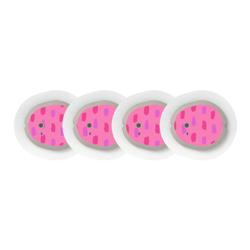 Peelz Lipstick Smudge Sticker Designed for the DEXCOM G7 and Stelo Transmitter Peelz/Stickers