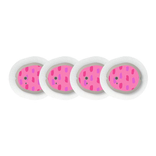 Peelz Lipstick Smudge Sticker Designed for the DEXCOM G7 and Stelo Transmitter Peelz/Stickers
