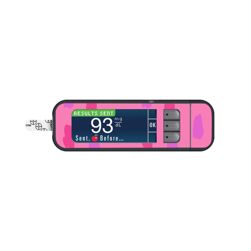 Peelz Lipstick Smudge for Bayer Contour Next Glucometer Peelz/Stickers