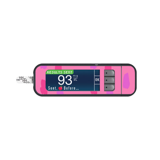 Peelz Lipstick Smudge for Bayer Contour Next Glucometer Peelz/Stickers