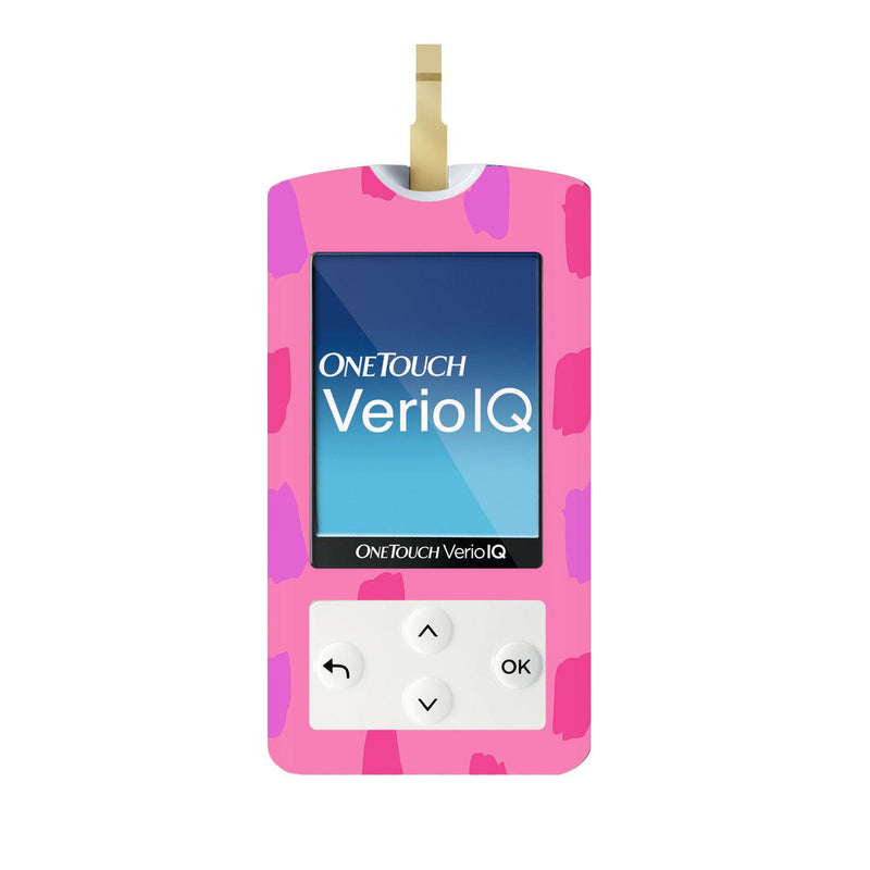 Peelz Lipstick Smudge for OneTouch Verio IQ Glucometer Peelz/Stickers
