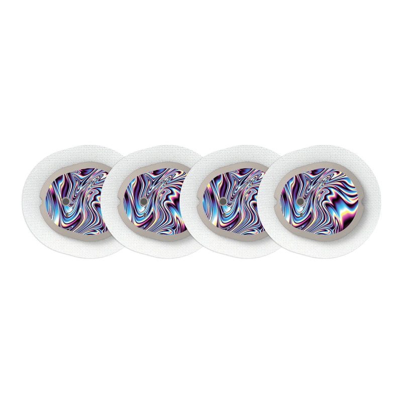 Peelz Liquid Metal Sticker Designed for the DEXCOM G7 and Stelo Transmitter Peelz/Stickers