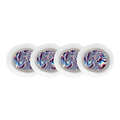 Peelz Liquid Metal Sticker Designed for the DEXCOM G7 and Stelo Transmitter Peelz/Stickers