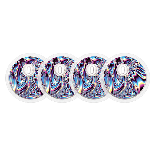 Peelz Liquid Metal Sticker Designed for the FreeStyle Libre 3 Plus & Lingo  Sensor Peelz/Stickers