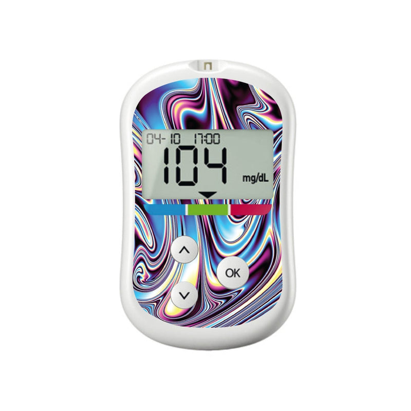 Peelz Liquid Metal for OneTouch Verio Flex Glucometer Peelz/Stickers