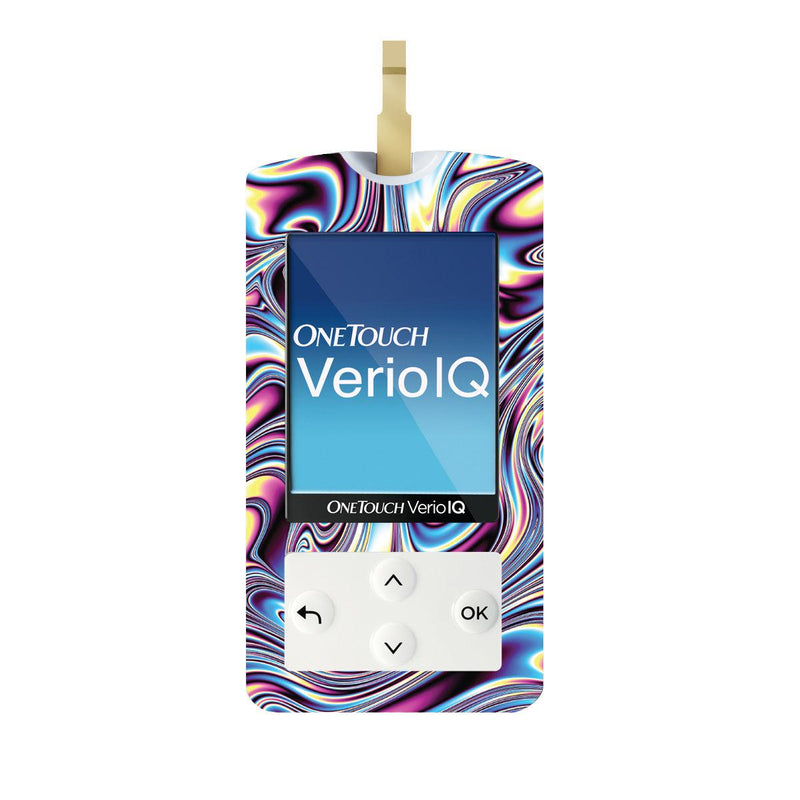Peelz Liquid Metal for OneTouch Verio IQ Glucometer Peelz/Stickers