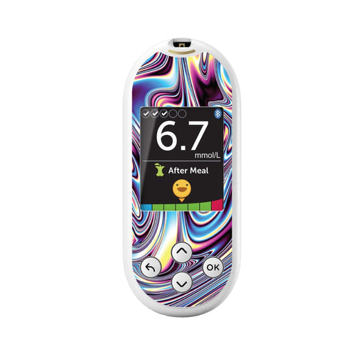 Peelz Liquid Metal for OneTouch Verio Reflect Glucometer Peelz/Stickers
