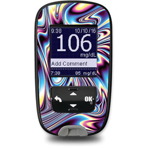 Peelz Liquid Metal for the Accu-Chek Guide Glucometer Peelz/Stickers