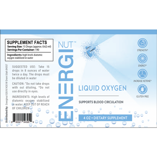 Energi Nutrition - Liquid Oxygen - 4oz