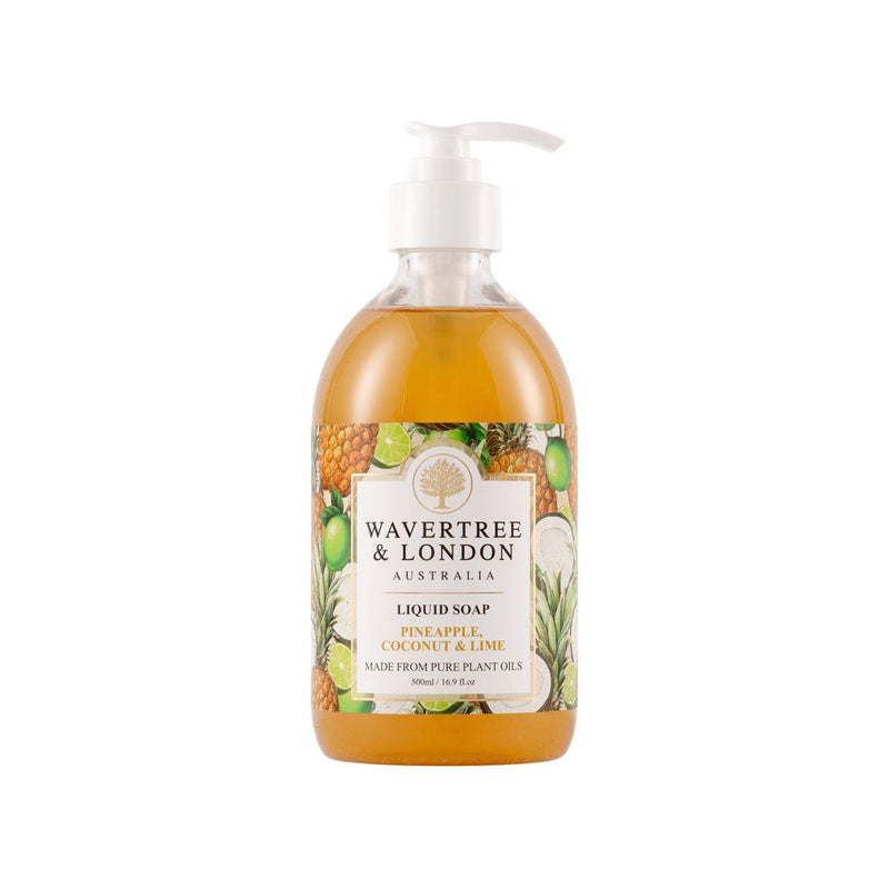 Wavertree & London Wavertree & London Natural Pineapple, Coconut & Lime Liquid Soap 7 Oz Liquid Soap