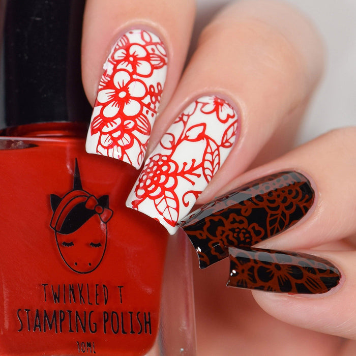 Twinkled T - Lit Stamping Polish