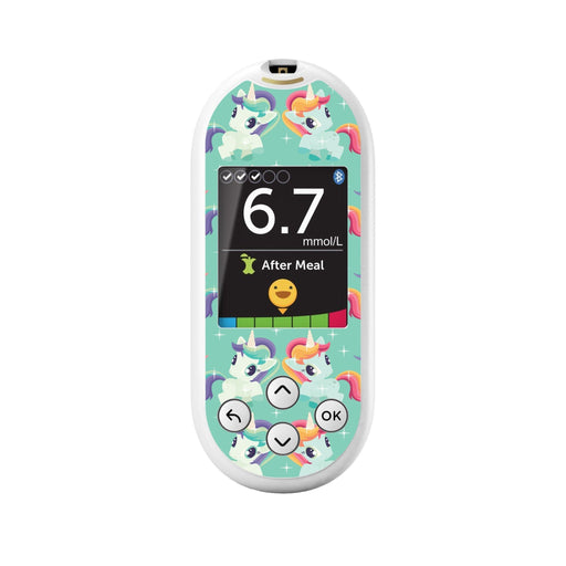 Peelz Little Ponies for OneTouch Verio Reflect Glucometer Peelz/Stickers