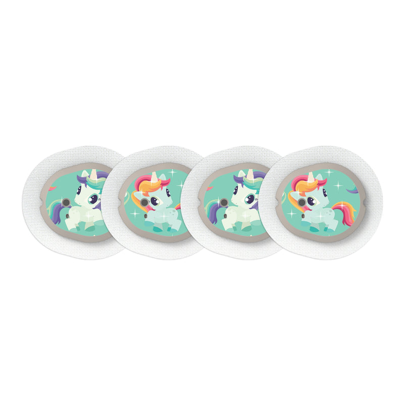Peelz Little Ponies for the DEXCOM G7 and Stelo Transmitter Peelz/Stickers