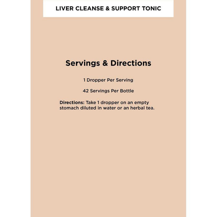 Liver Cleanse & Support Tonic