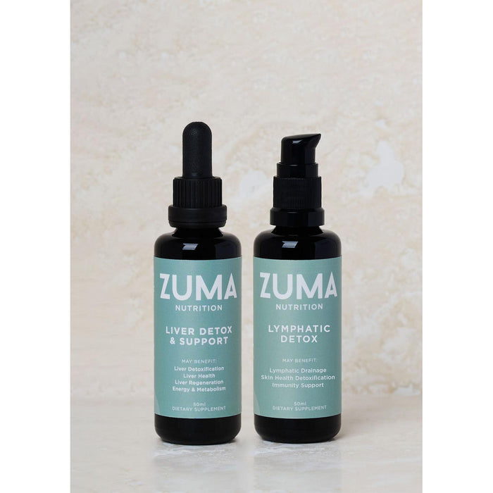 Zuma Nutrition - Liver Detox & Support Tonic + Lymphatic Detox Tonic