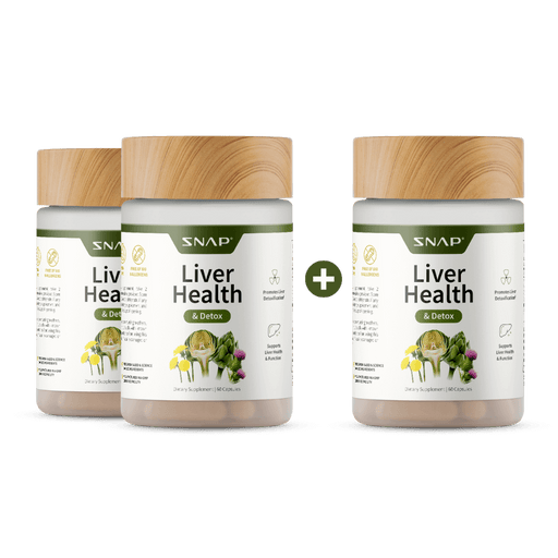 Snap Supplements Liver Health & Detox - Buy 2, Get 1 FREE!