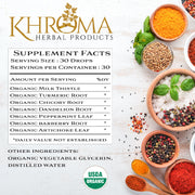 Khroma Herbal Products Liver Love - Organic Liver Support Supplements