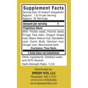 SpeedyVite® Classic Liver & Gallbladder Cleanse Drops — 2 fl oz | SpeedyVite® Drops