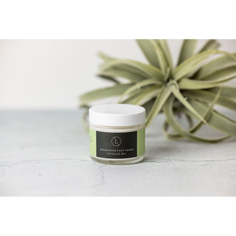 Lizush Eucalyptus Shea Butter Foot Cream CREAMS & OILS