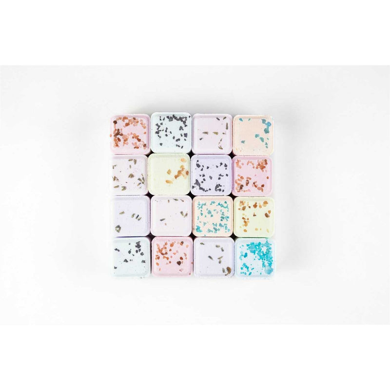 Lizush Shower Steamers, Set of 12 big fizzies, Cheer up Gift Set, Relaxing Gift Box BATH BOMBS & SHOWER STEAMERS