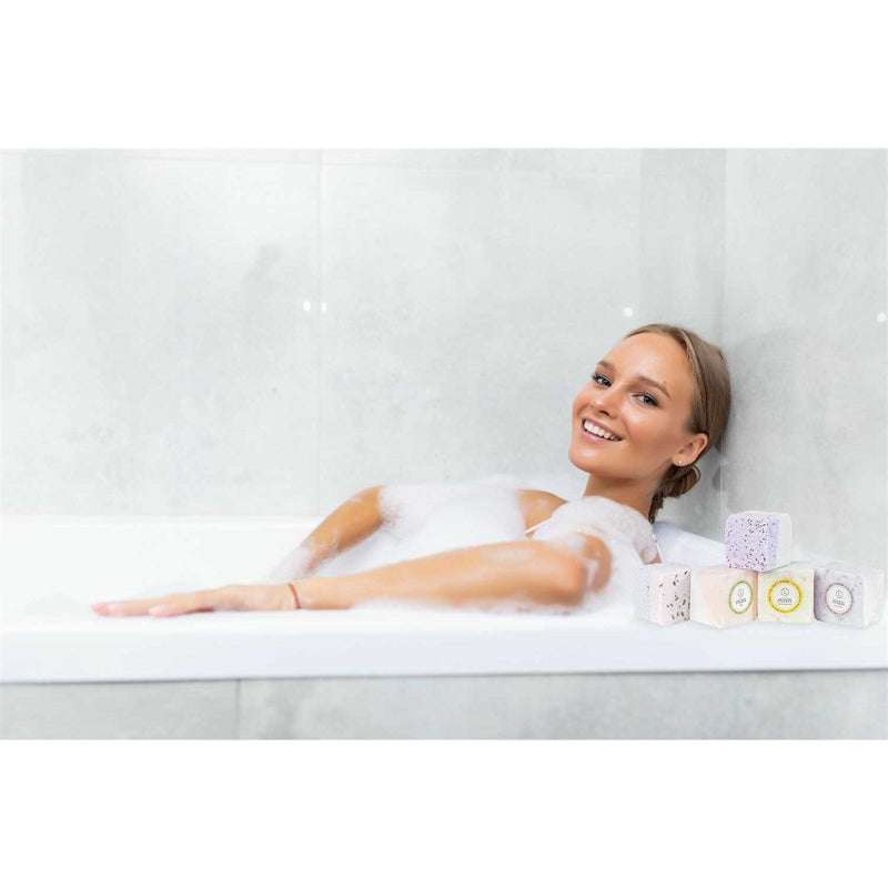 Lizush Mixed scents Shower Steamers Gift Set - 5 Big Fizzies, Cheer Up Package Unisex gift set