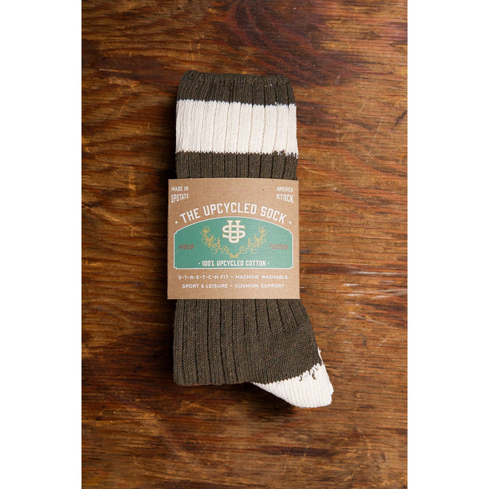 Upstate Stock New The Upcycled Sock - Olive Drab