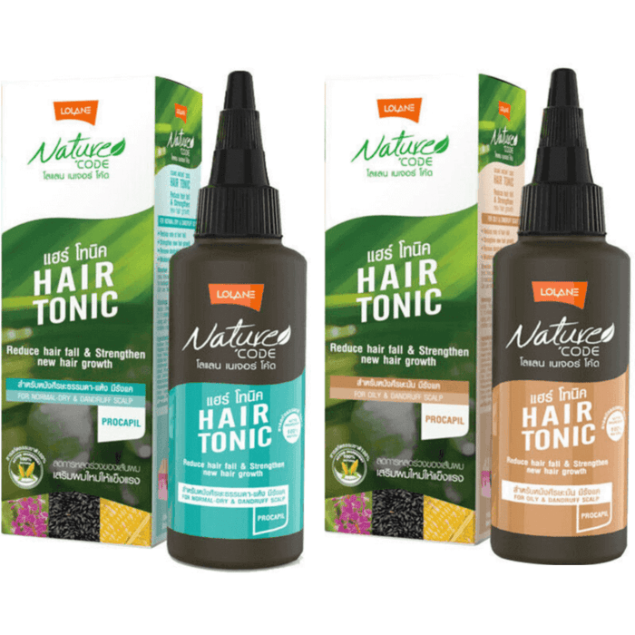 Lolane Nature Code Hair Tonic For Oily & Normal-Dry Or Dandruff Scalp 100Ml Or Both