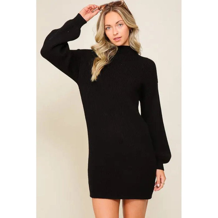 Long Sleeve Sweater Dress