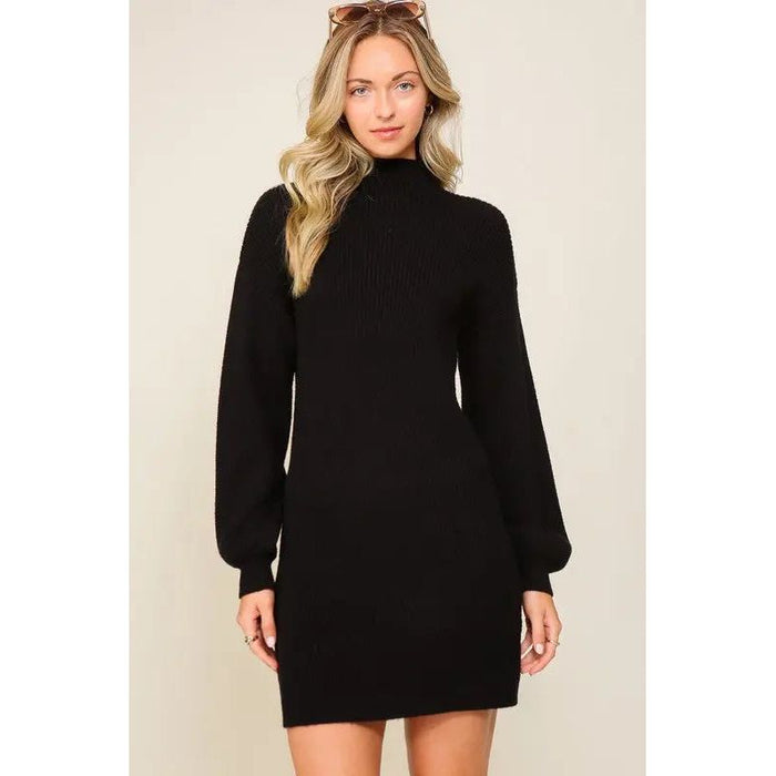 Long Sleeve Sweater Dress