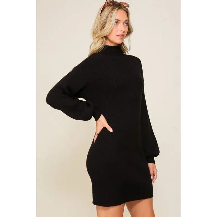 Long Sleeve Sweater Dress