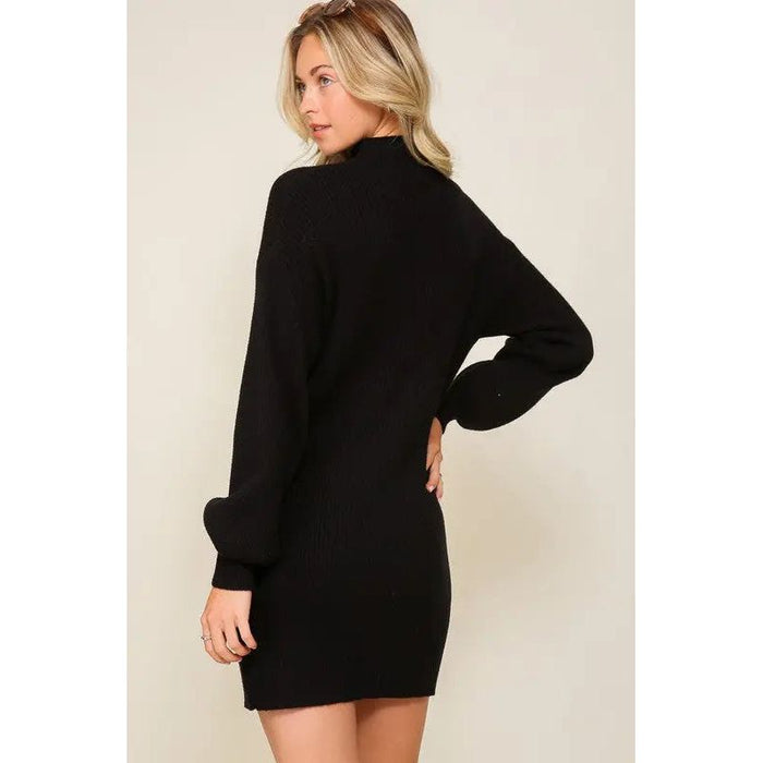 Long Sleeve Sweater Dress