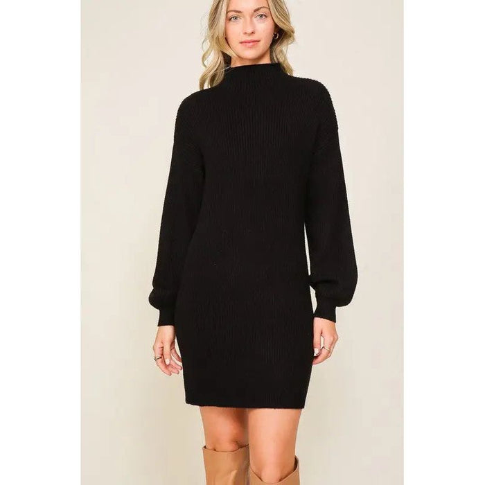 Long Sleeve Sweater Dress