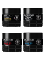 Vip Barber Supply Lorenti Hair Gel 500ml Styling Gel Black Argan,Biotin,Gummy,Keratin