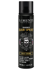 Vip Barber Supply Lorenti Hair Spray 400ml Hair Spray Dark Slate Gray Max Strong