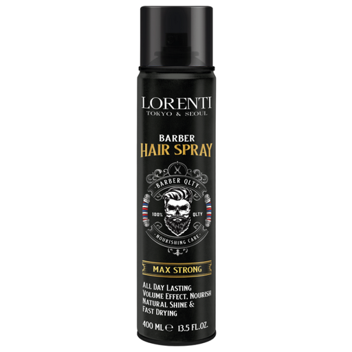 Vip Barber Supply Lorenti Hair Spray 400ml Hair Spray Dark Slate Gray Max Strong