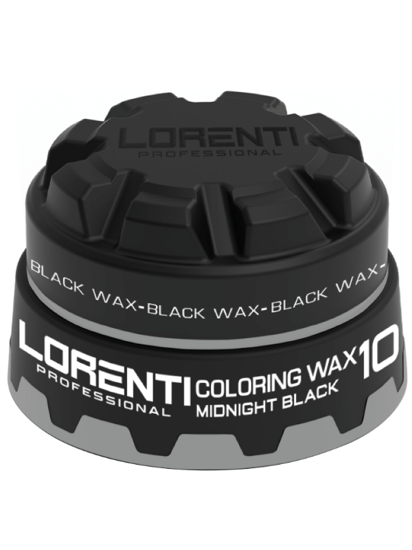 Vip Barber Supply Lorenti Hair Styling Wax Styling Wax Dark Slate Gray 10 Midnight Black