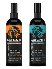 Vip Barber Supply Lorenti Sea Salt Spray 200ml - Beachy Waves Sea Salt Spray White Smoke Keratin,Argan
