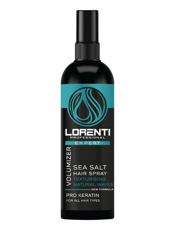 Vip Barber Supply Lorenti Sea Salt Spray 200ml - Beachy Waves Sea Salt Spray Dark Slate Gray Keratin